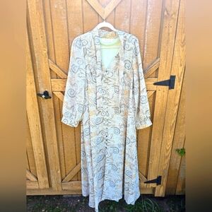 Paisley Maxi Dress Size Medium
